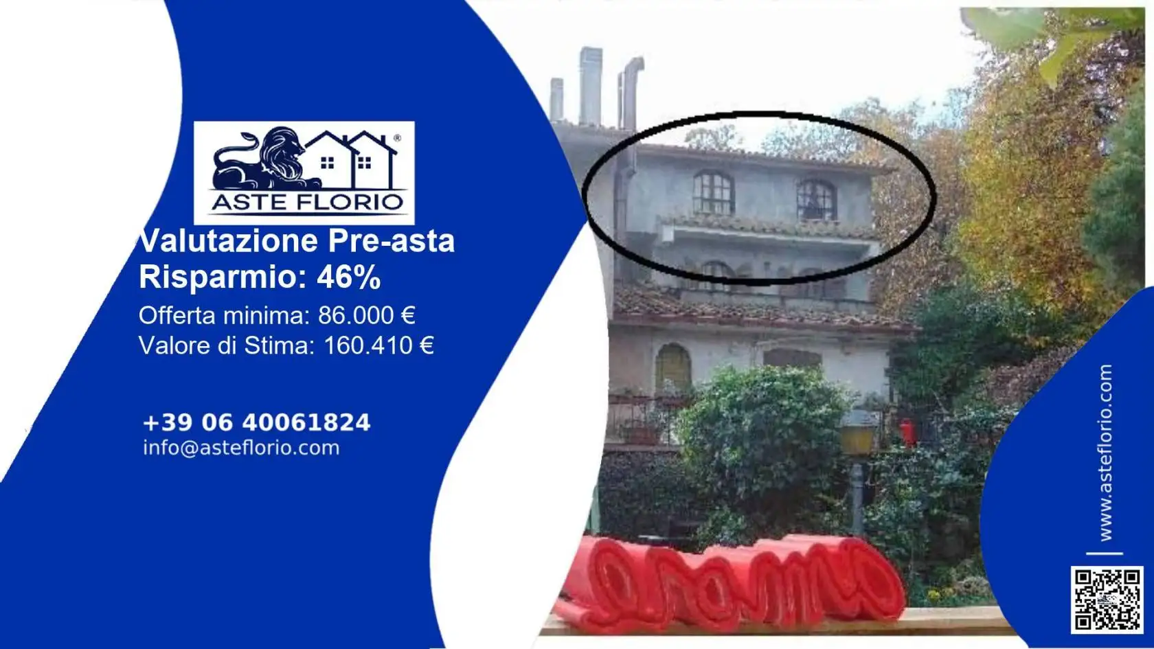 Appartamento in asta a Monte Compatri