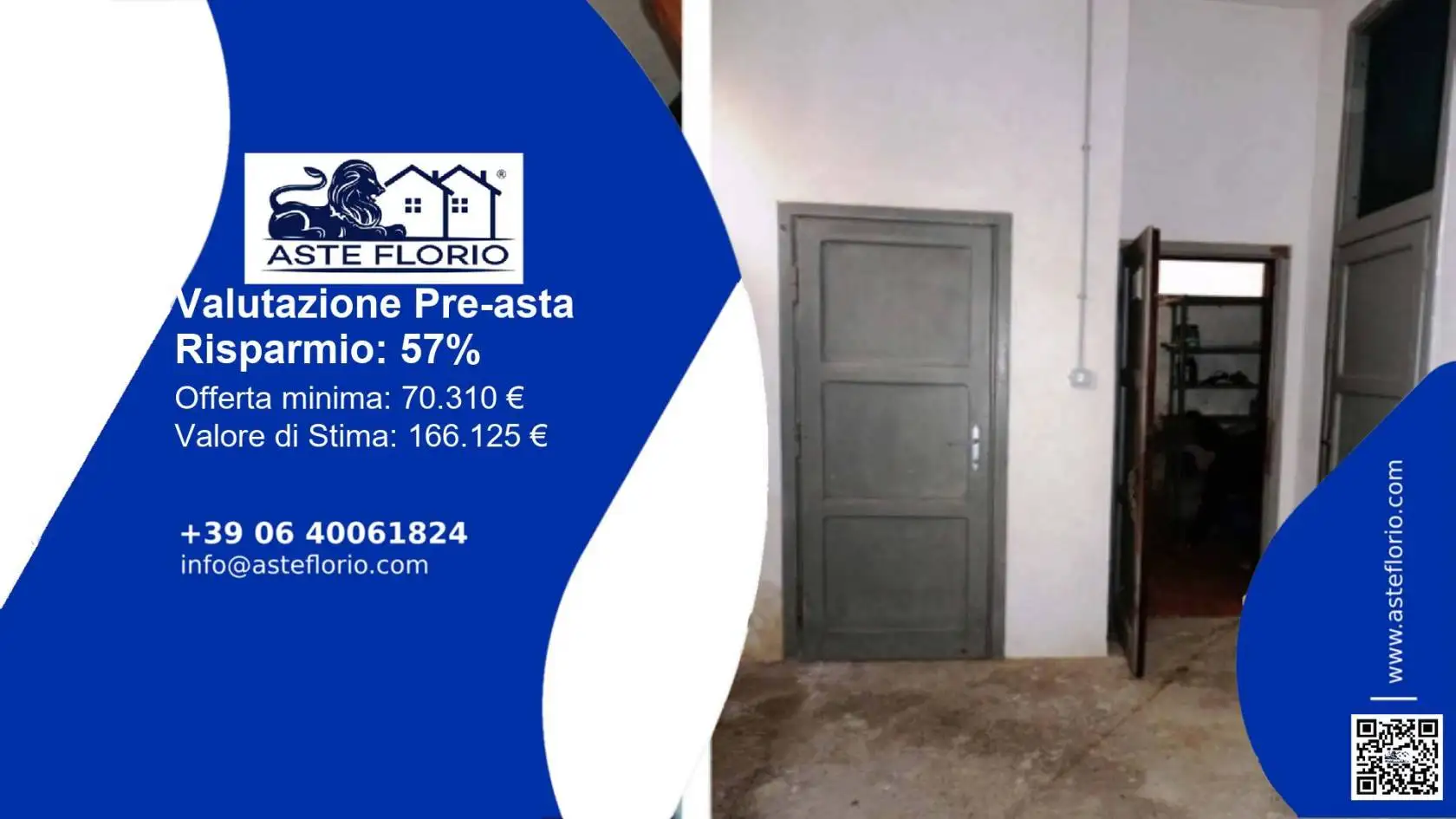 Appartamento in asta a Rocca di Papa