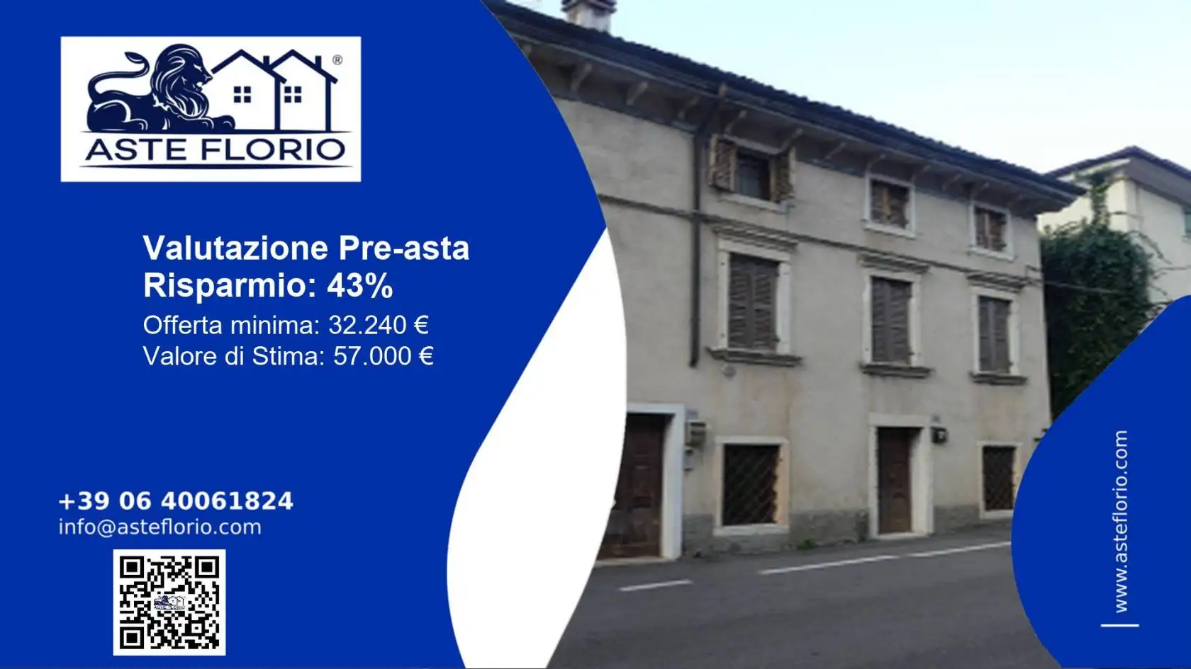 Appartamento in asta a Dolcè