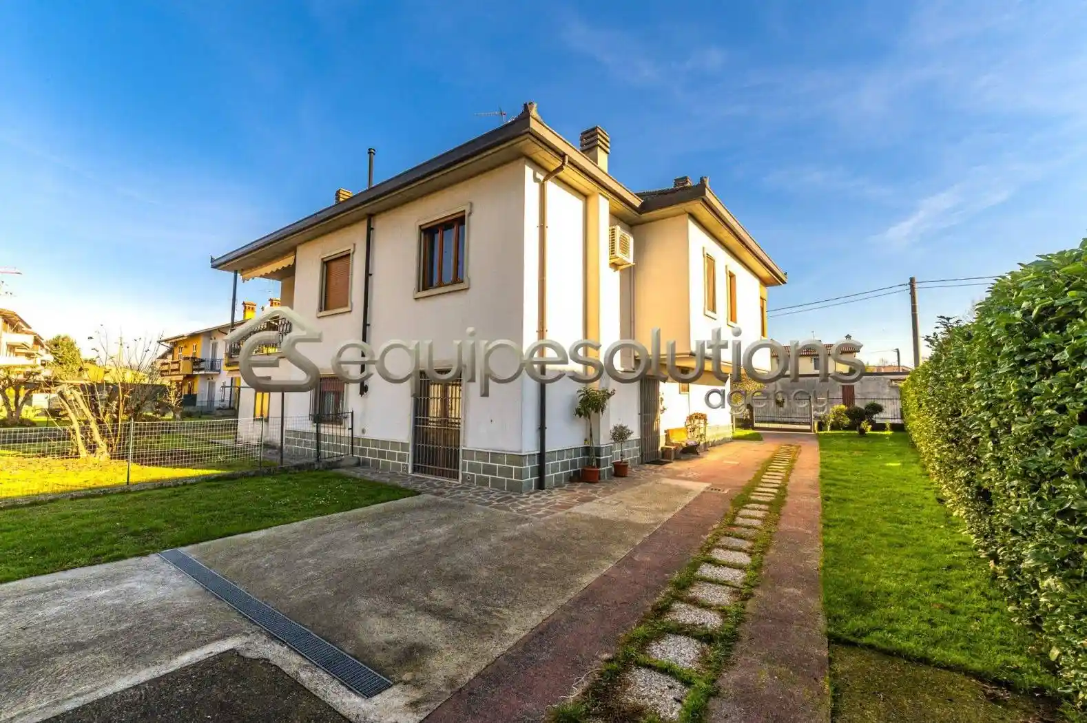 Villa bifamiliare via Roma, Centro, Cologno al Serio - foto 4