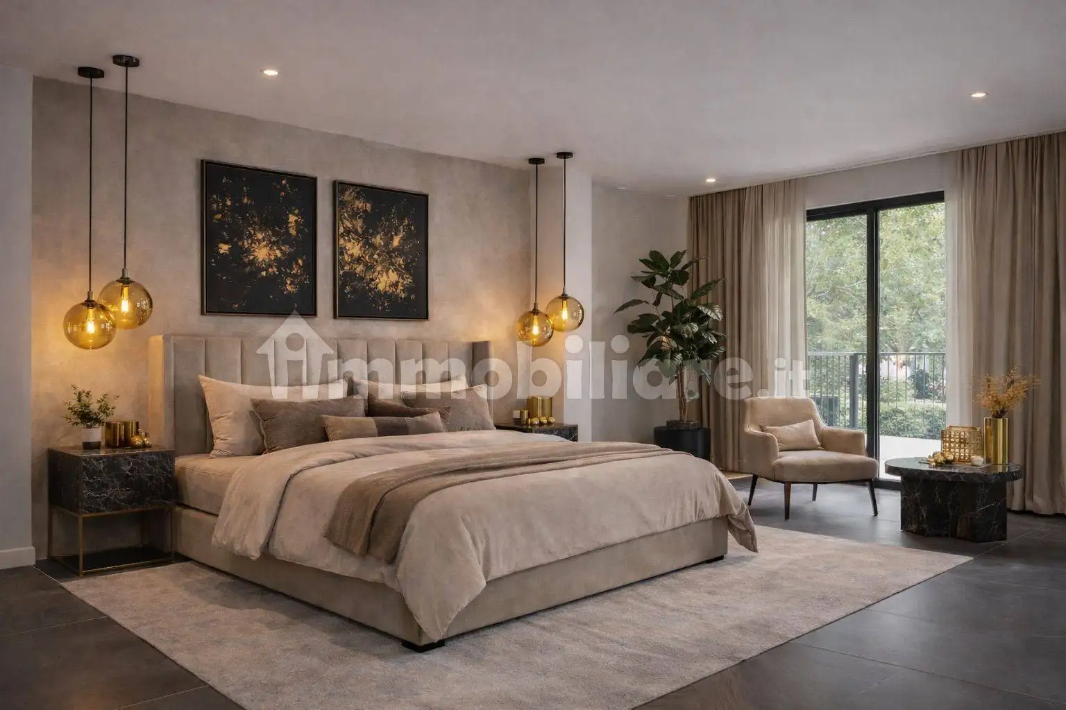 Appartamento in villa via Larga, Calcinate - foto 2