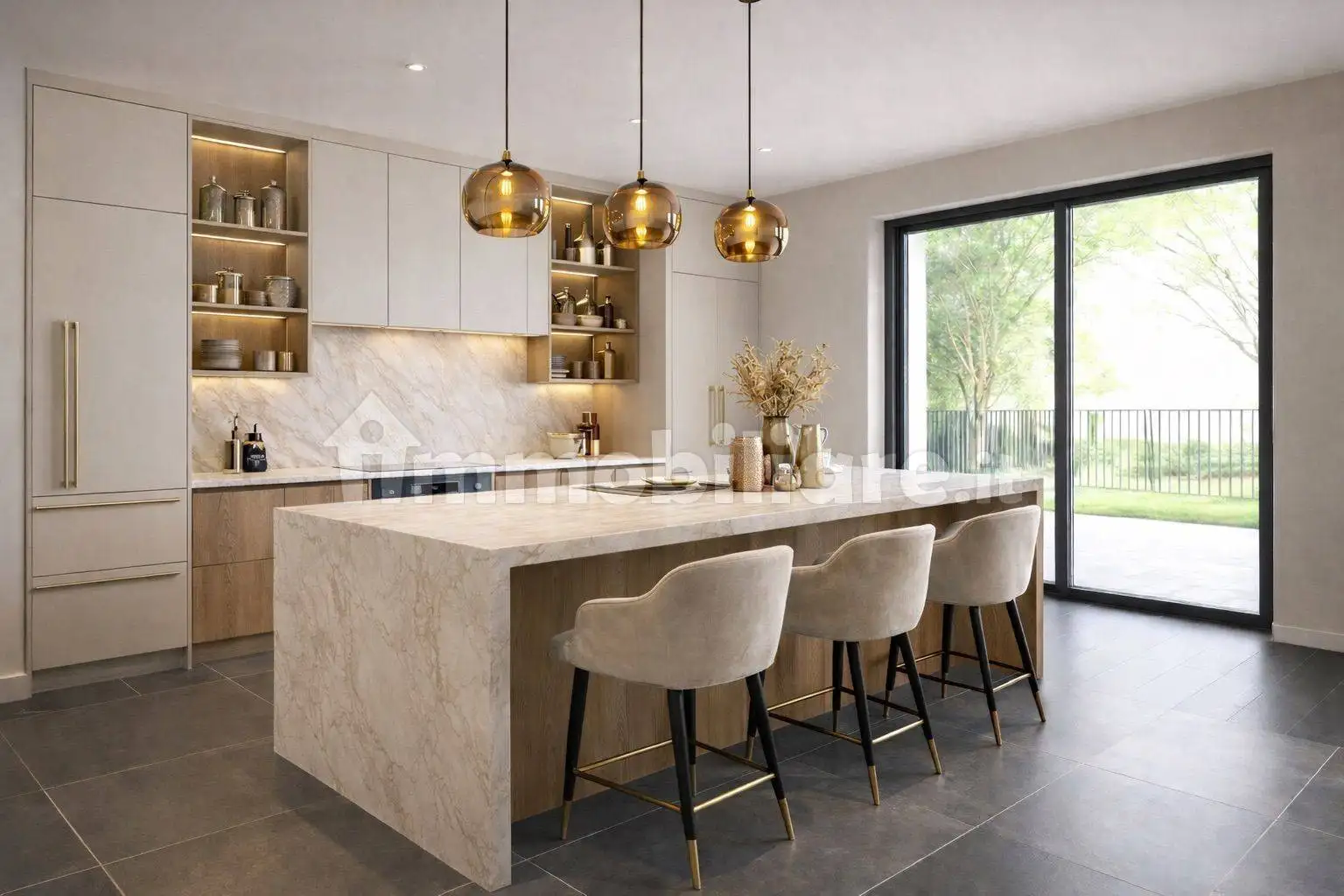 Appartamento in villa via Larga, Calcinate - foto 3