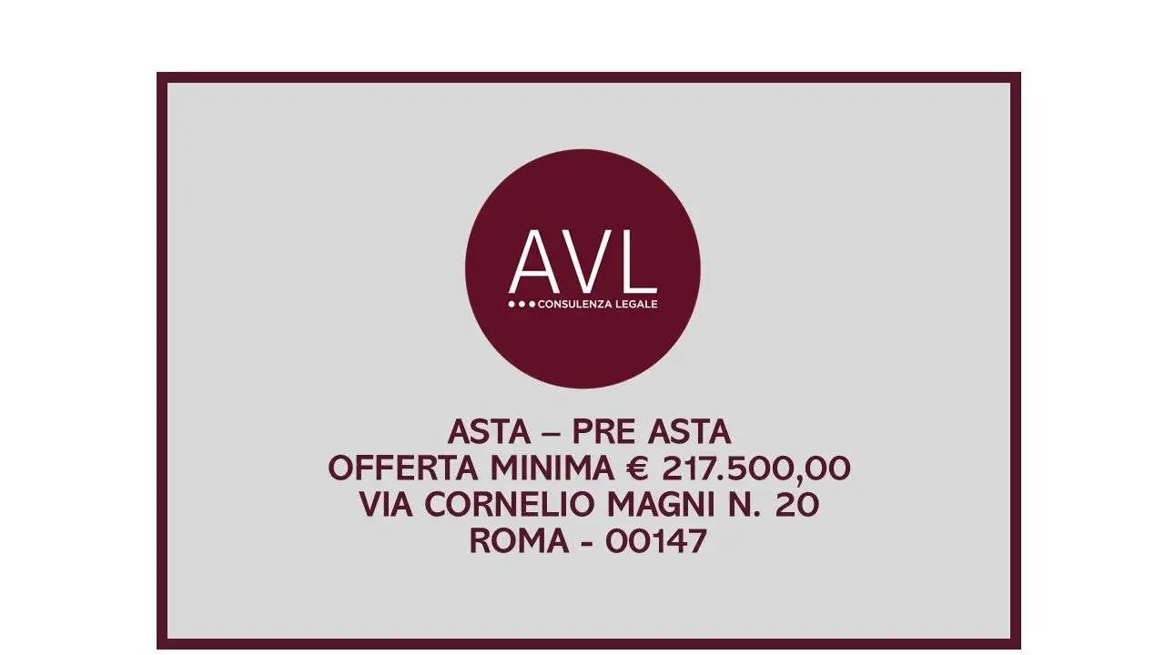 Appartamento in asta a Roma