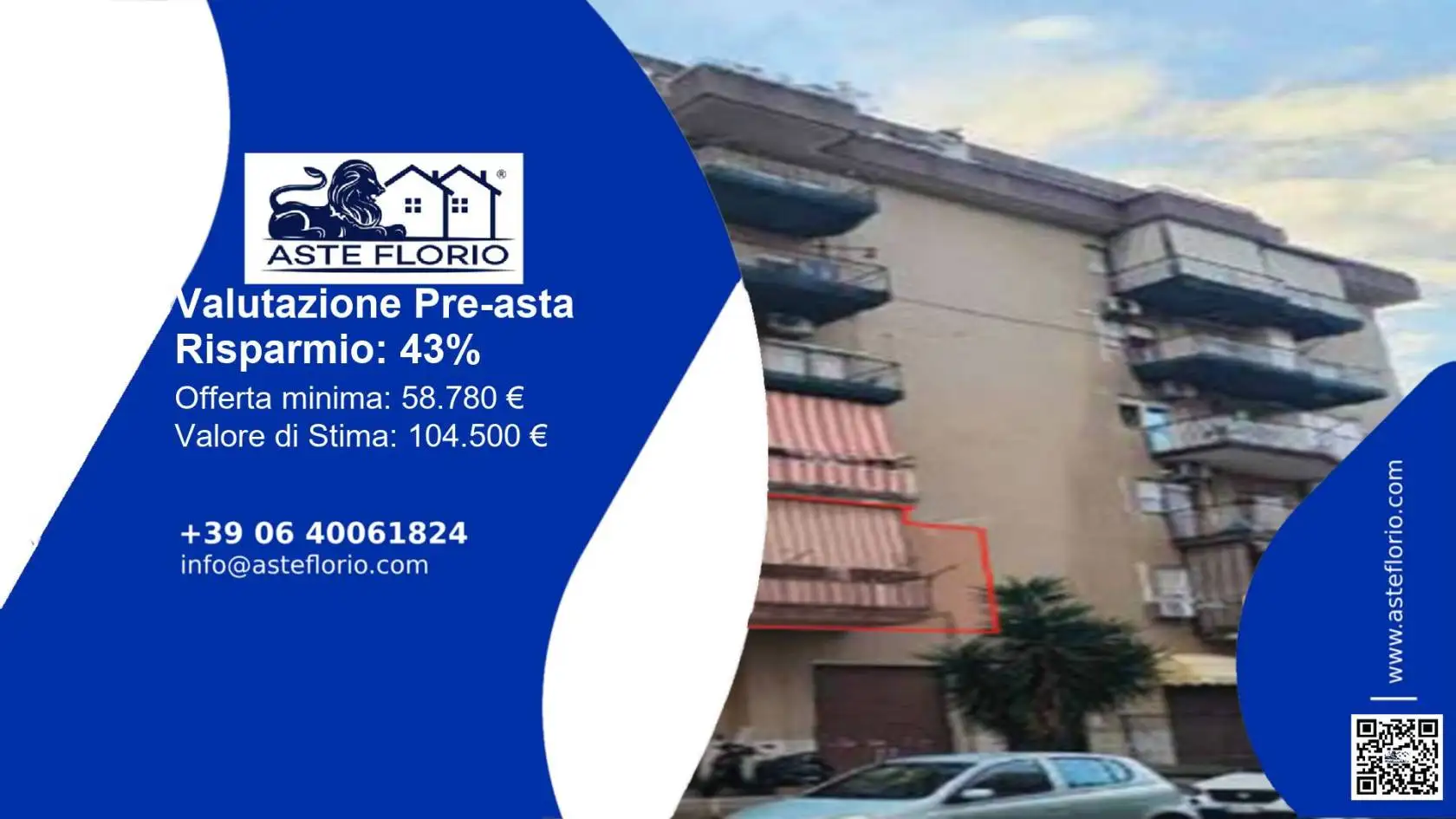 Appartamento in asta a Palermo