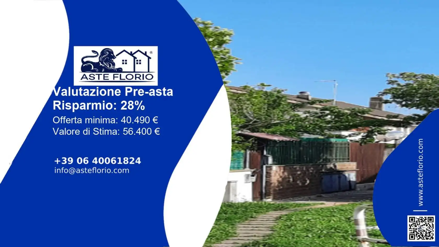 Villa in asta a Cerveteri