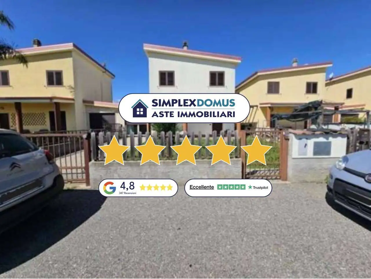 Villa in asta a Crotone