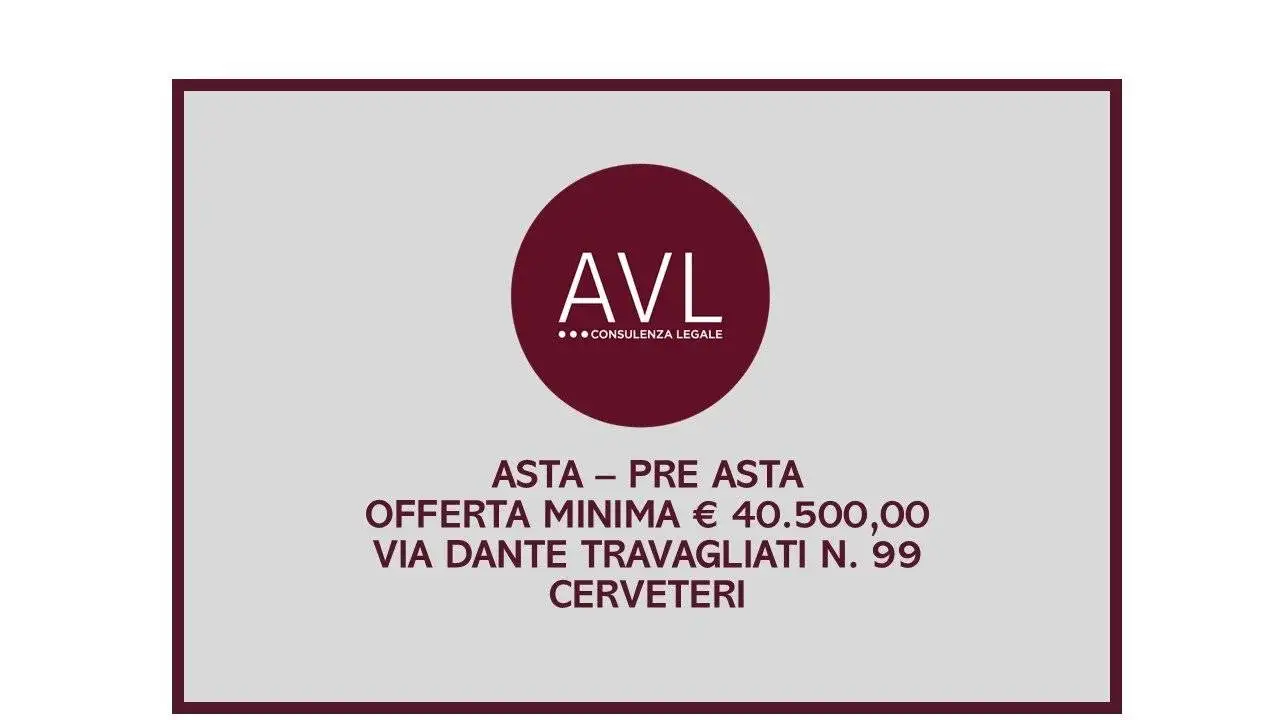 Villa in asta a Cerveteri