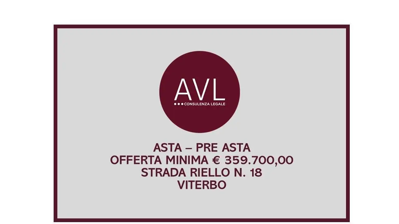 Casa indipendente in asta a Viterbo