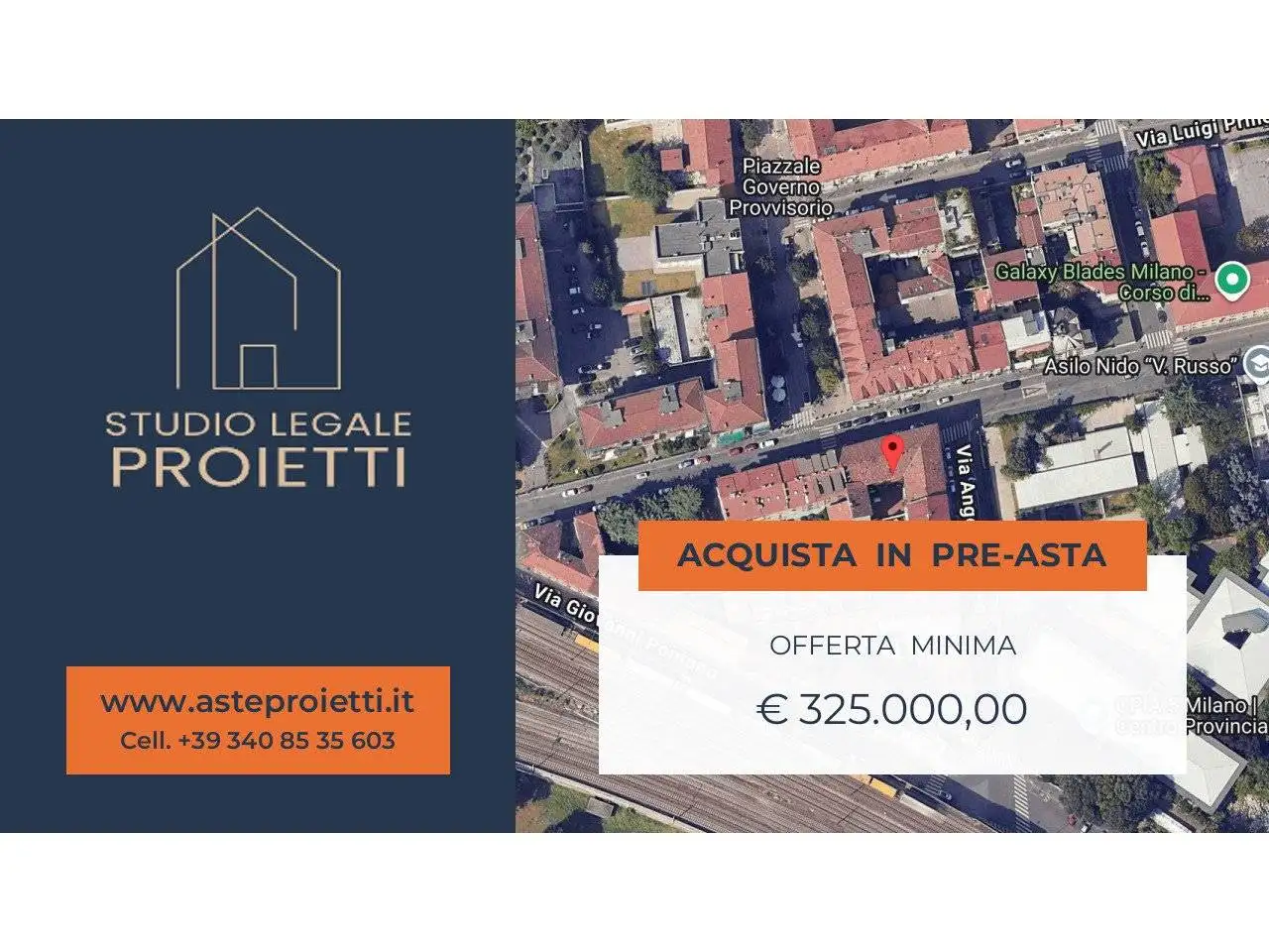 Appartamento in asta a Milan