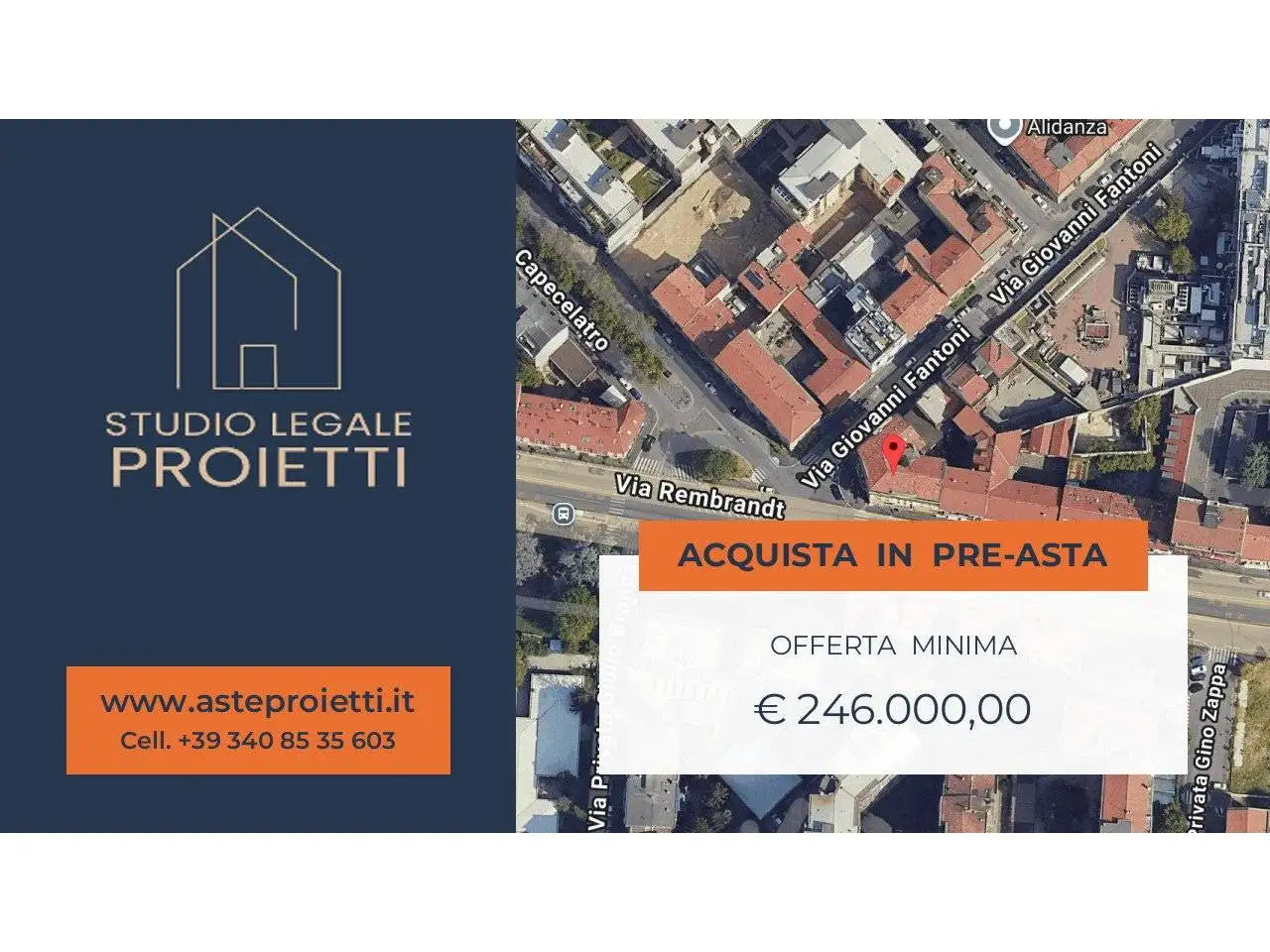 Appartamento in asta a Milan