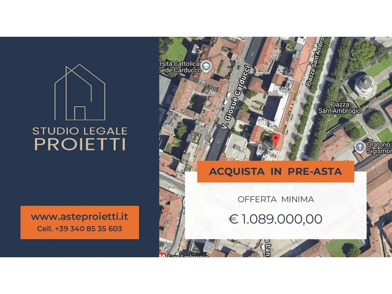 Appartamento in asta a Milan