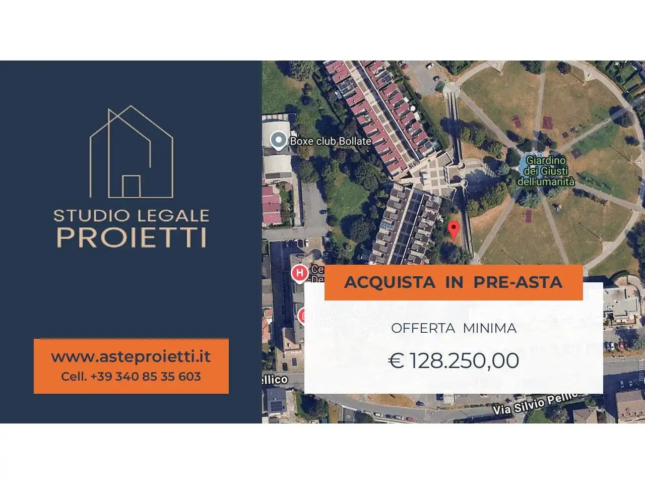 Villa in asta a Bollate