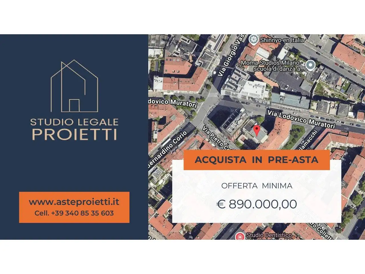 Appartamento in asta a Milan