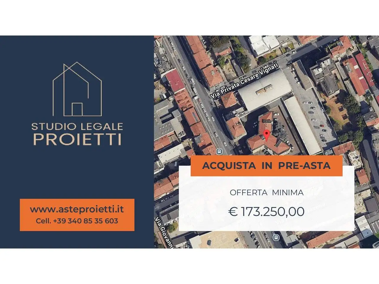 Appartamento in asta a Milan