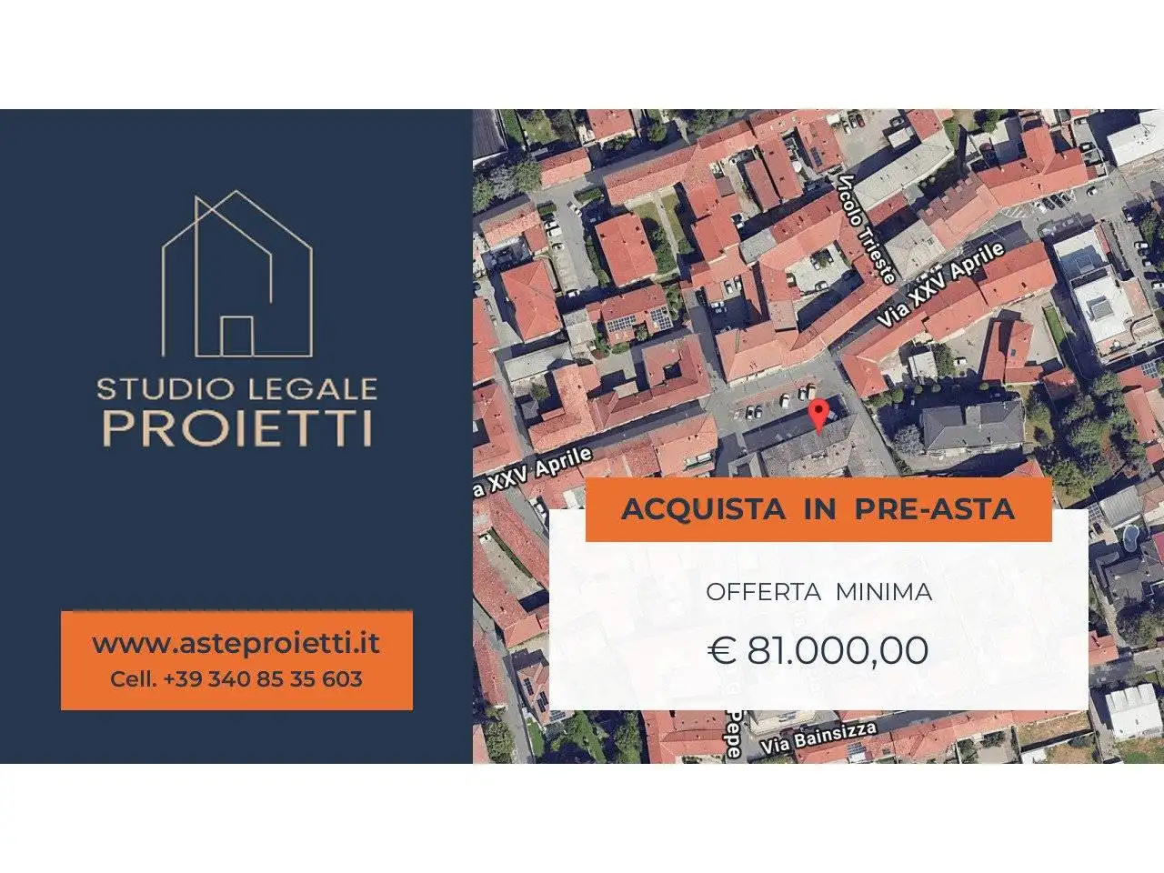 Appartamento in asta a Dairago