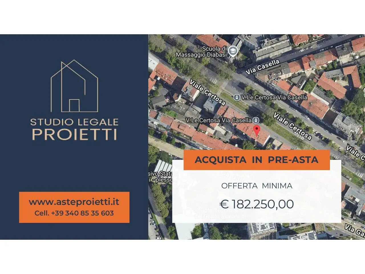 Appartamento in asta a Milan