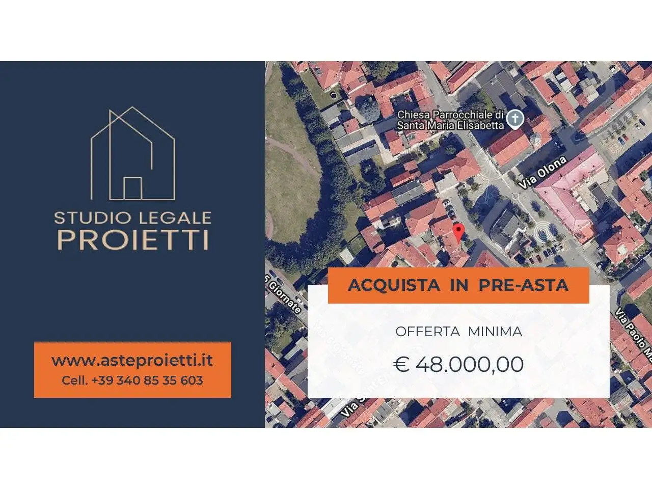 Appartamento in asta a Parabiago