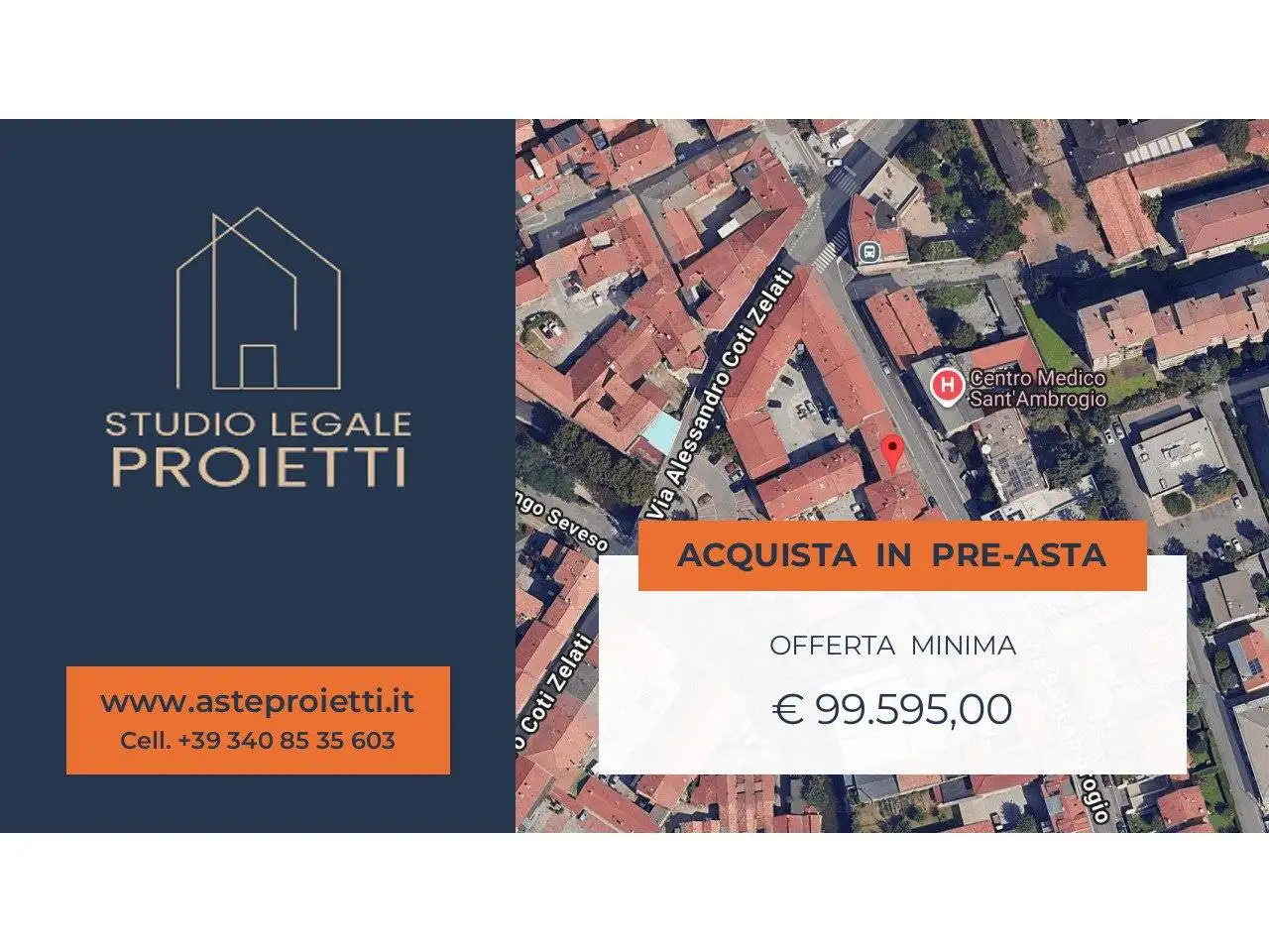 Appartamento in asta a Paderno Dugnano