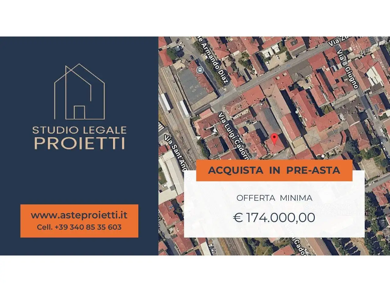 Appartamento in asta a Melegnano