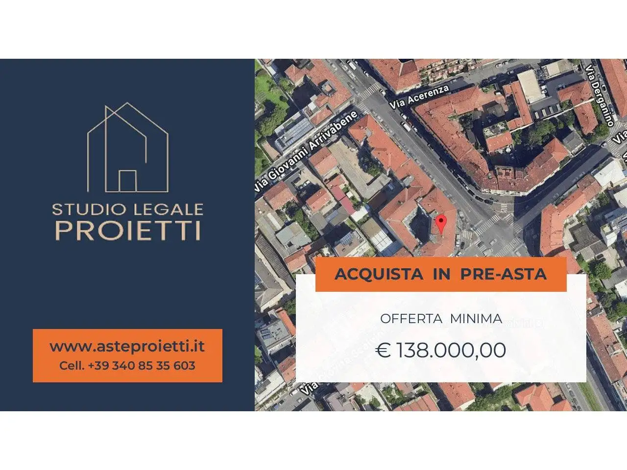 Appartamento in asta a Milan