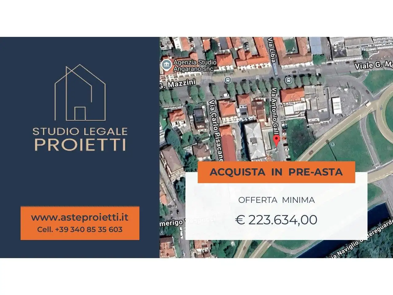 Appartamento in asta a Abbiategrasso