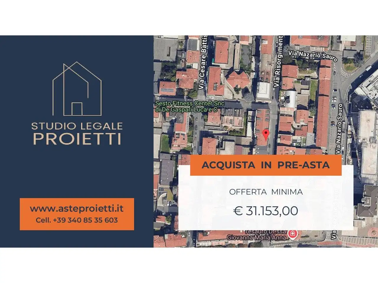 Appartamento in asta a Sesto San Giovanni