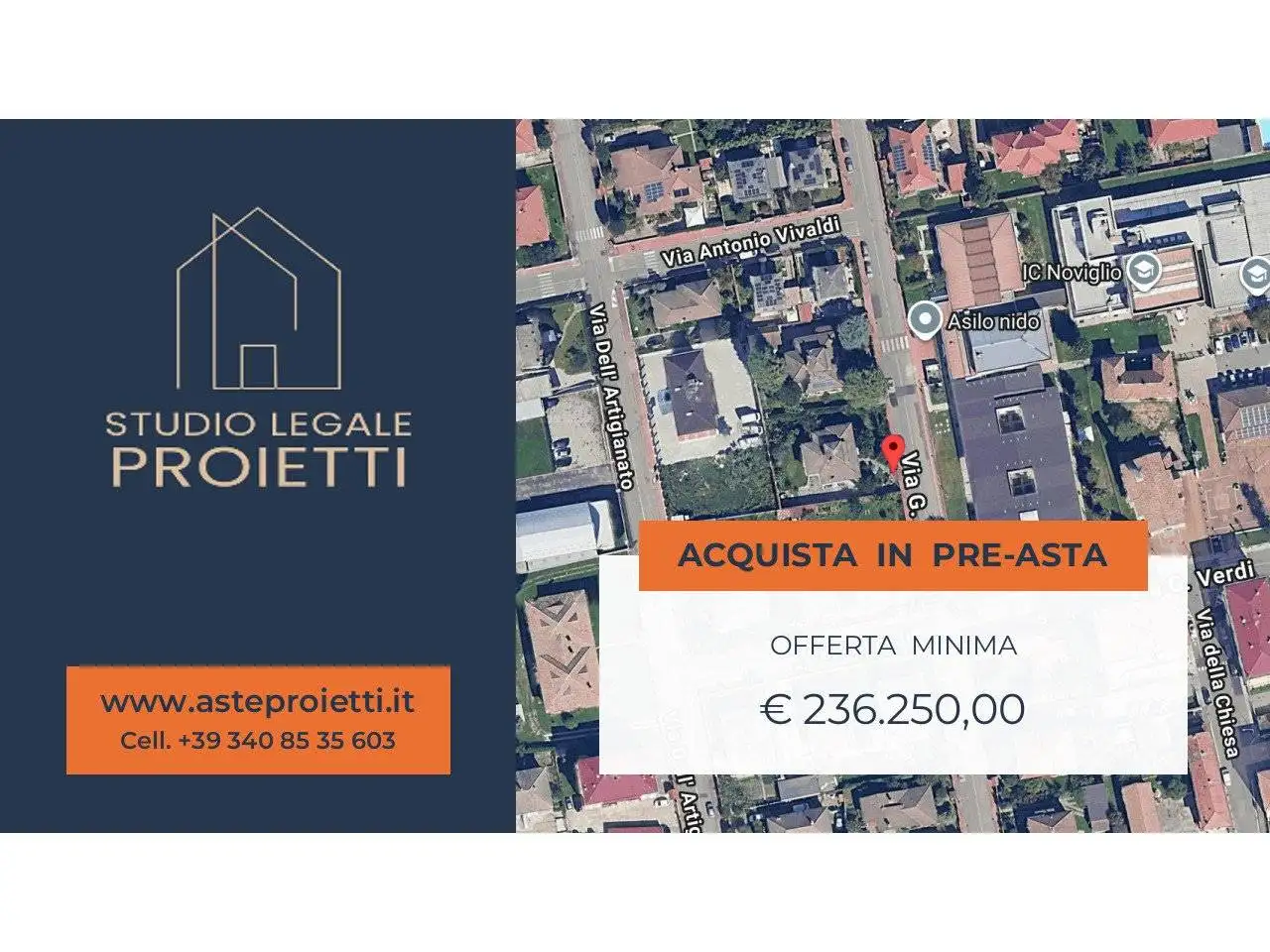 Appartamento in asta a Noviglio