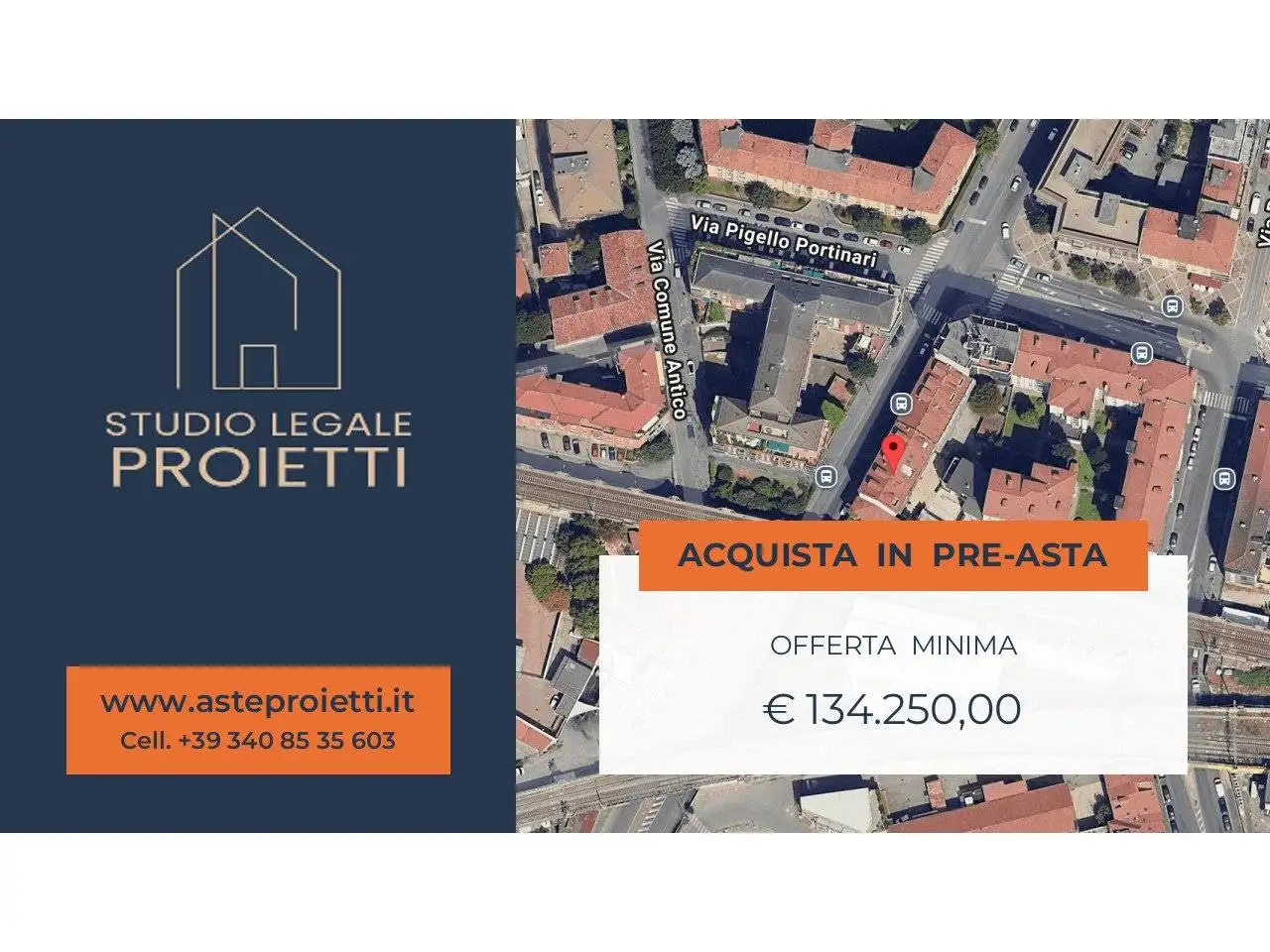 Appartamento in asta a Milan