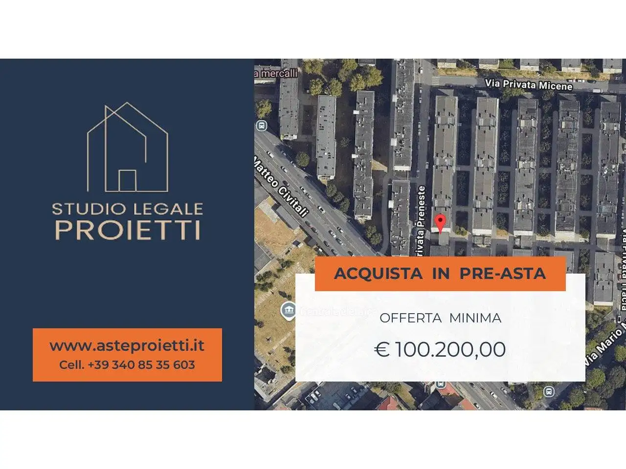 Appartamento in asta a Milan