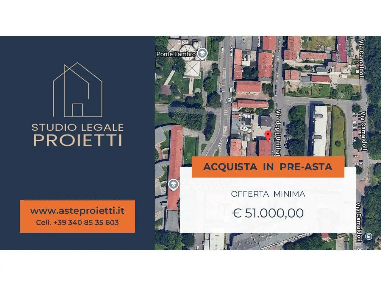 Appartamento in asta a Milan