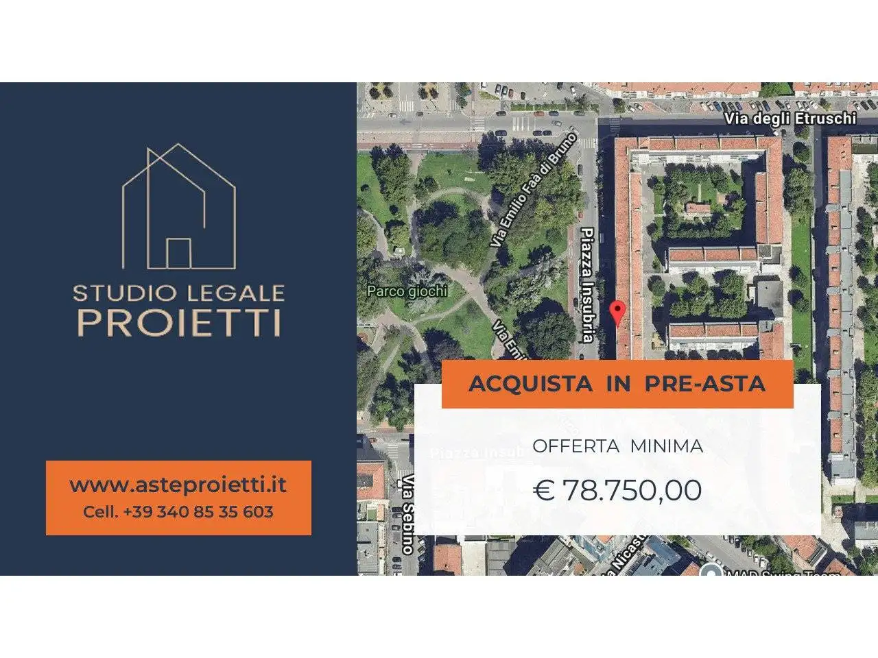 Appartamento in asta a Milan