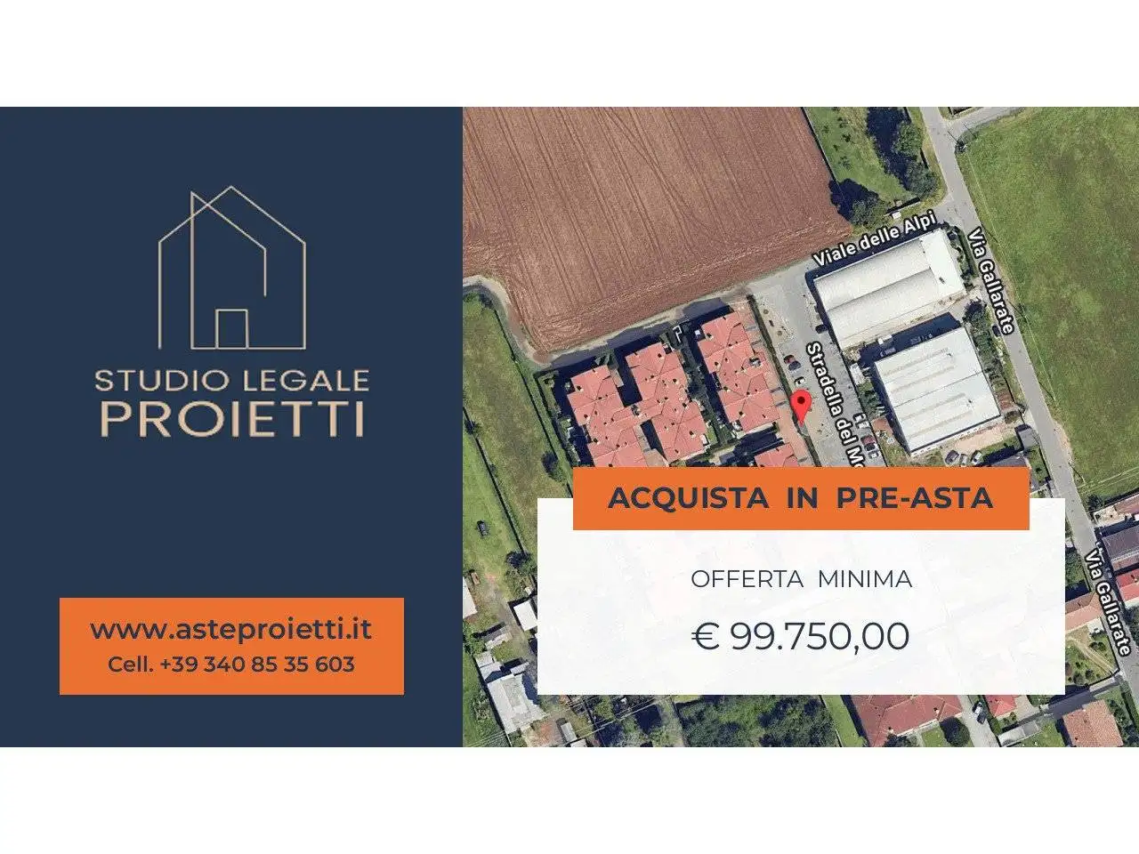 Appartamento in asta a Arconate