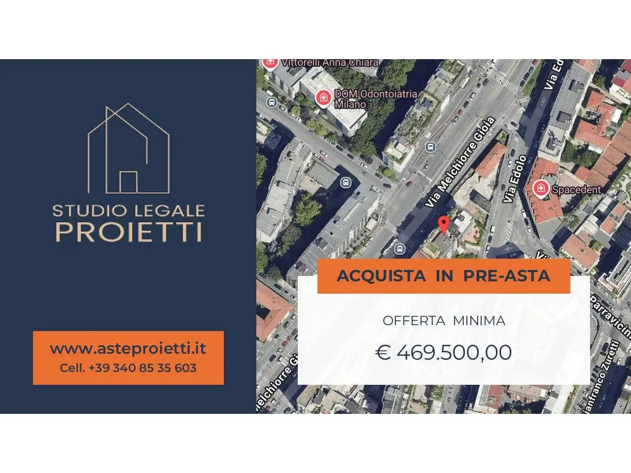 Appartamento in asta a Milan