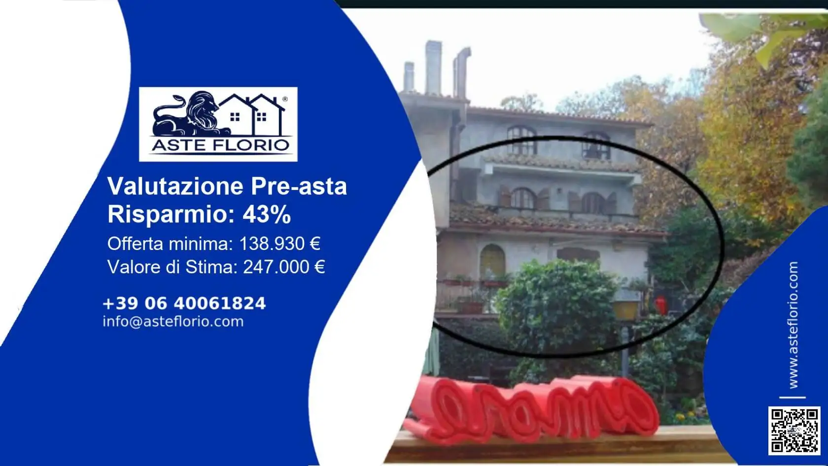 Appartamento in asta a Monte Compatri