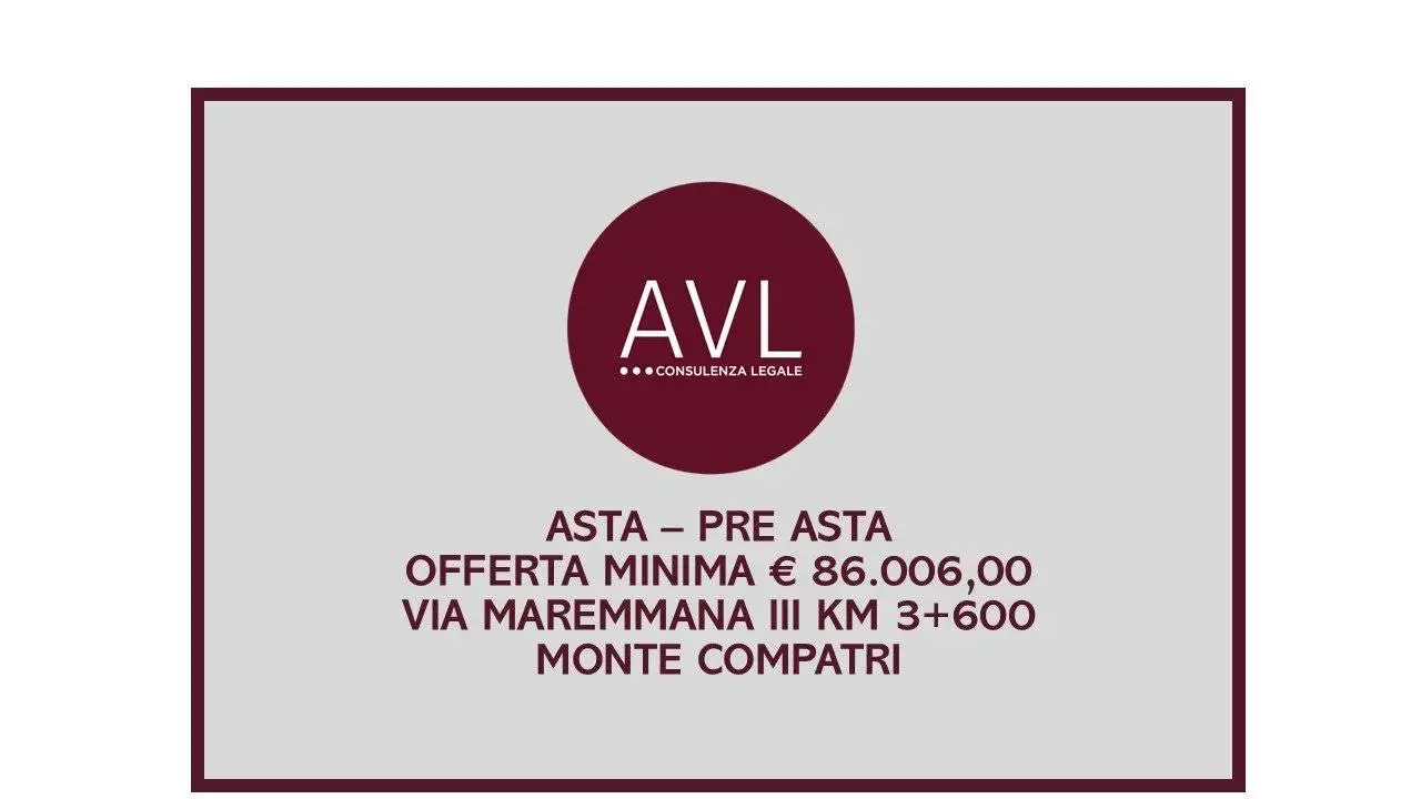 Appartamento in asta a Monte Compatri