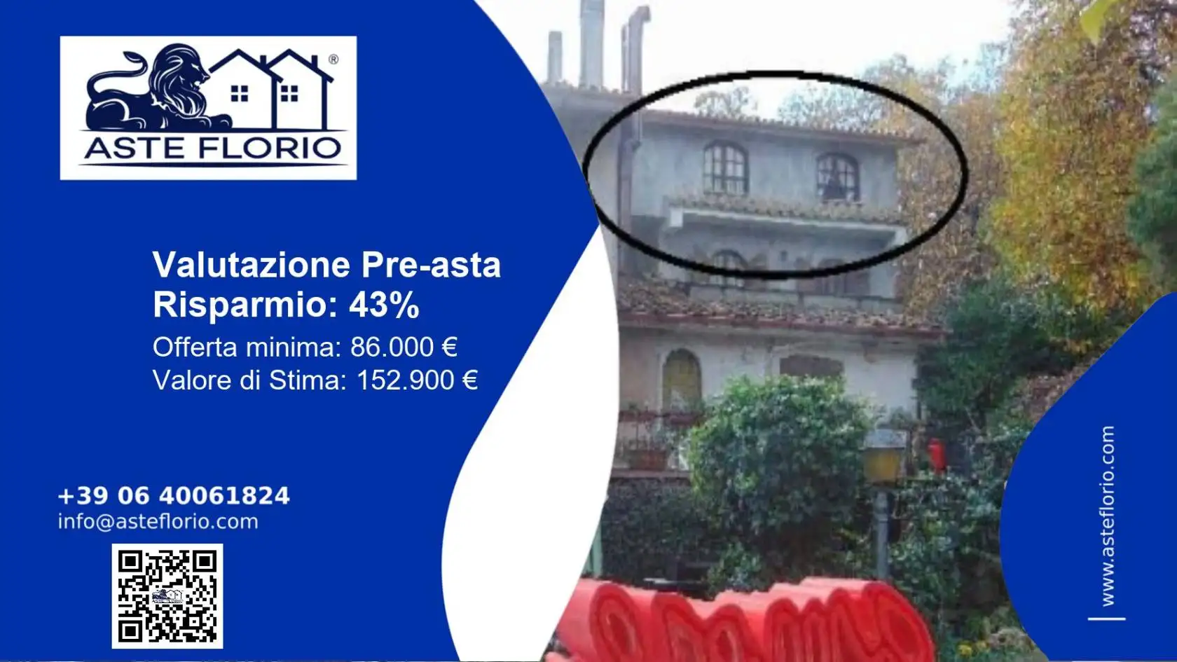 Appartamento in asta a Monte Compatri