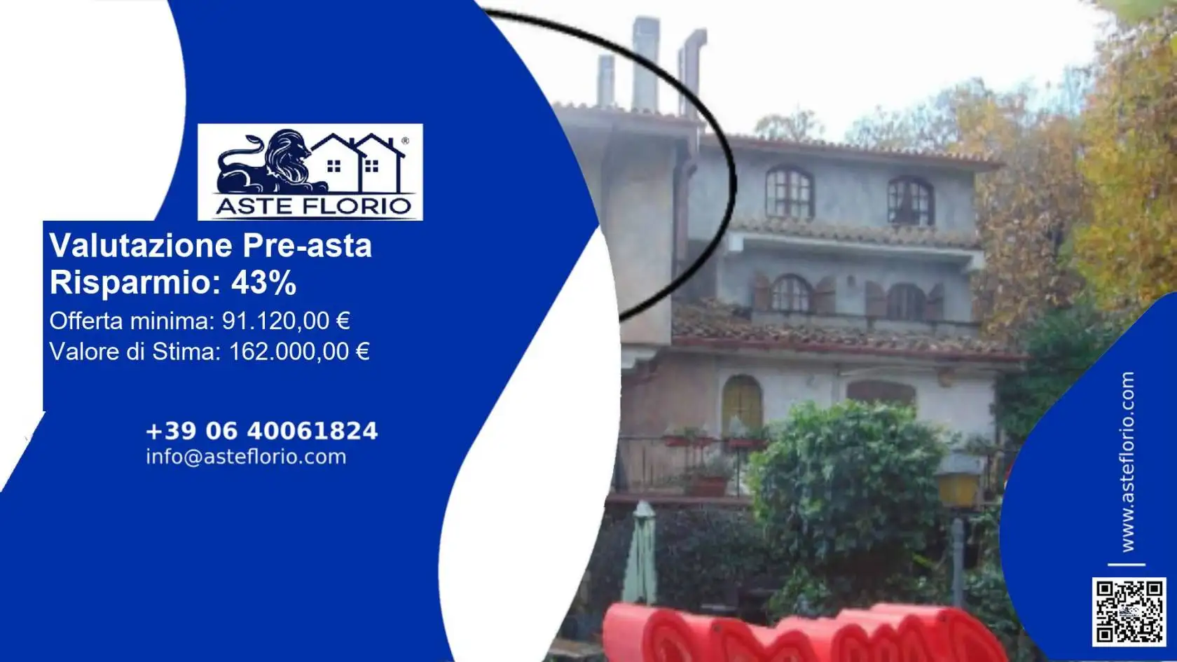 Appartamento in asta a Monte Compatri