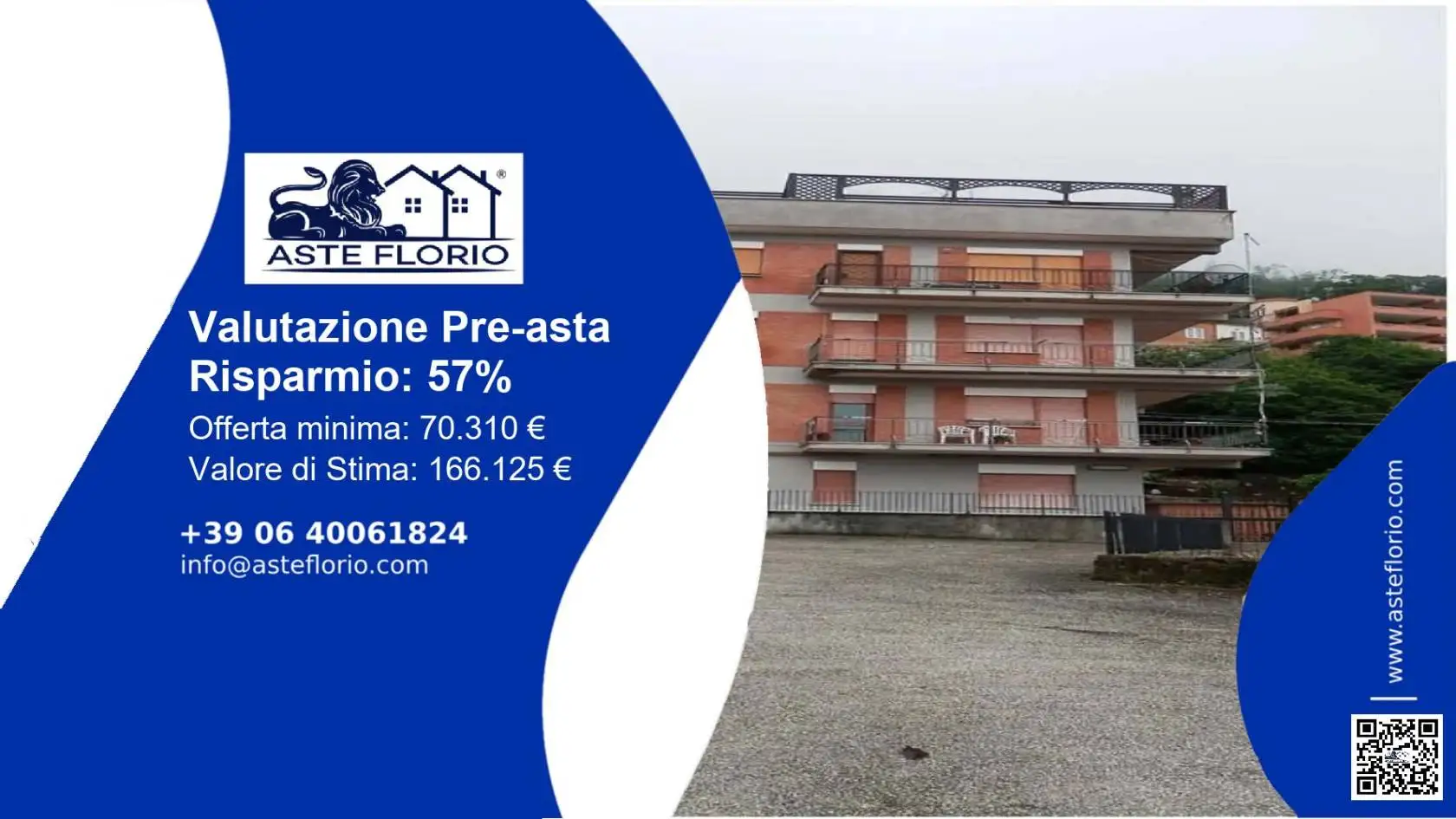 Appartamento in asta a Rocca di Papa