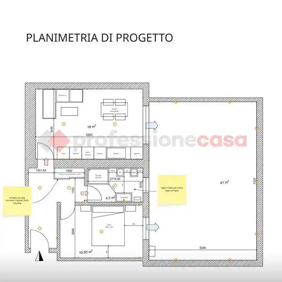 Bilocale via Giacomo de' Conti, Pigneto, Roma - foto 2