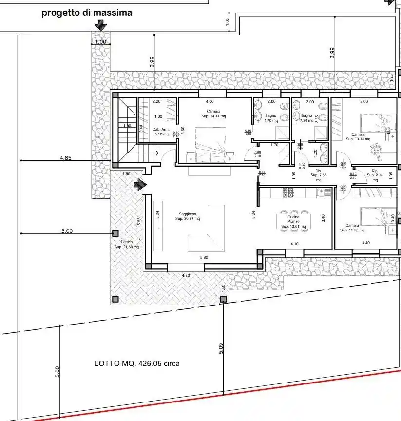 Villa bifamiliare via Unità d'Italia 104, San Michele Extra, Verona - foto 2