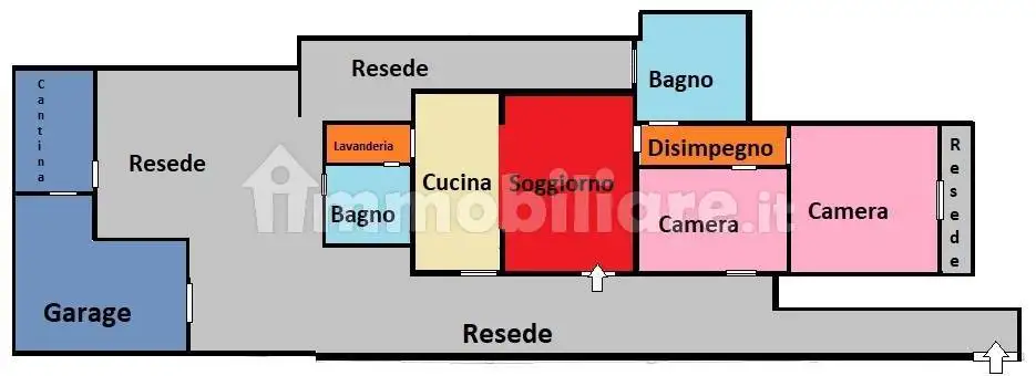 Quadrilocale via toscoromagnola, 78, Fornacette, Calcinaia - foto 4