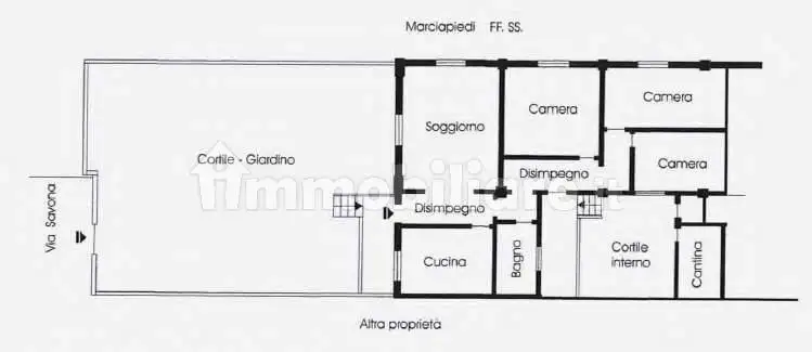 Appartamento in asta a Bordighera