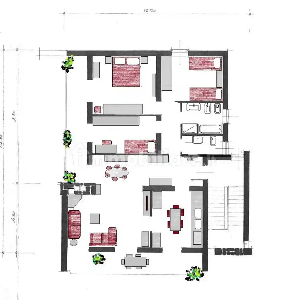 Quadrilocale via Lago di Bolsena, Laghetto, Vicenza - foto 5