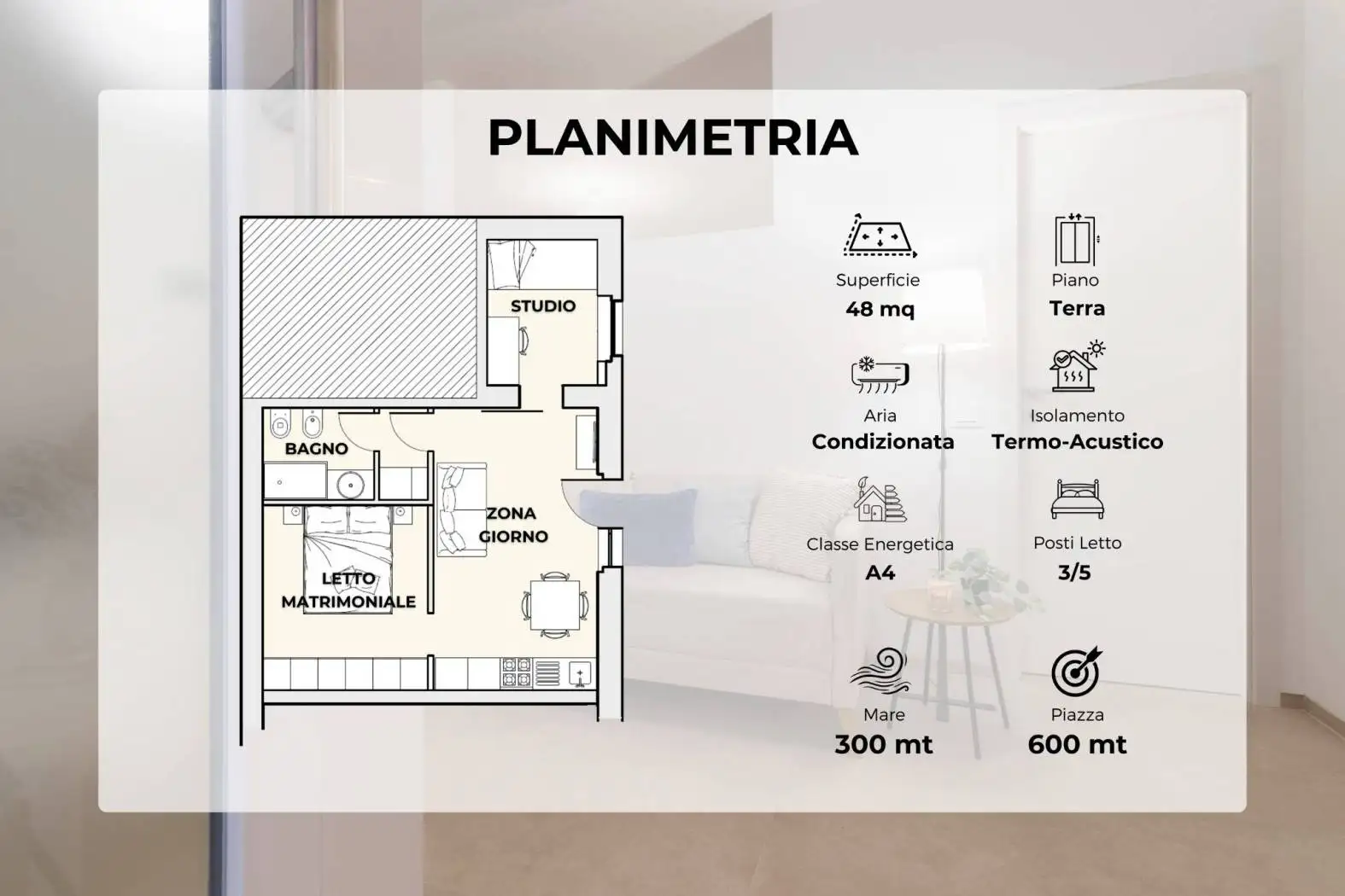Trilocale corso Giuseppe Garibaldi 189, Civitanova Sud, Civitanova Marche - foto 3