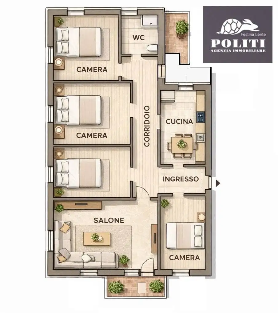 Appartamento in vendita a Empoli