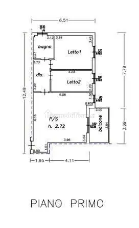 Appartamento in asta a Colli al Metauro