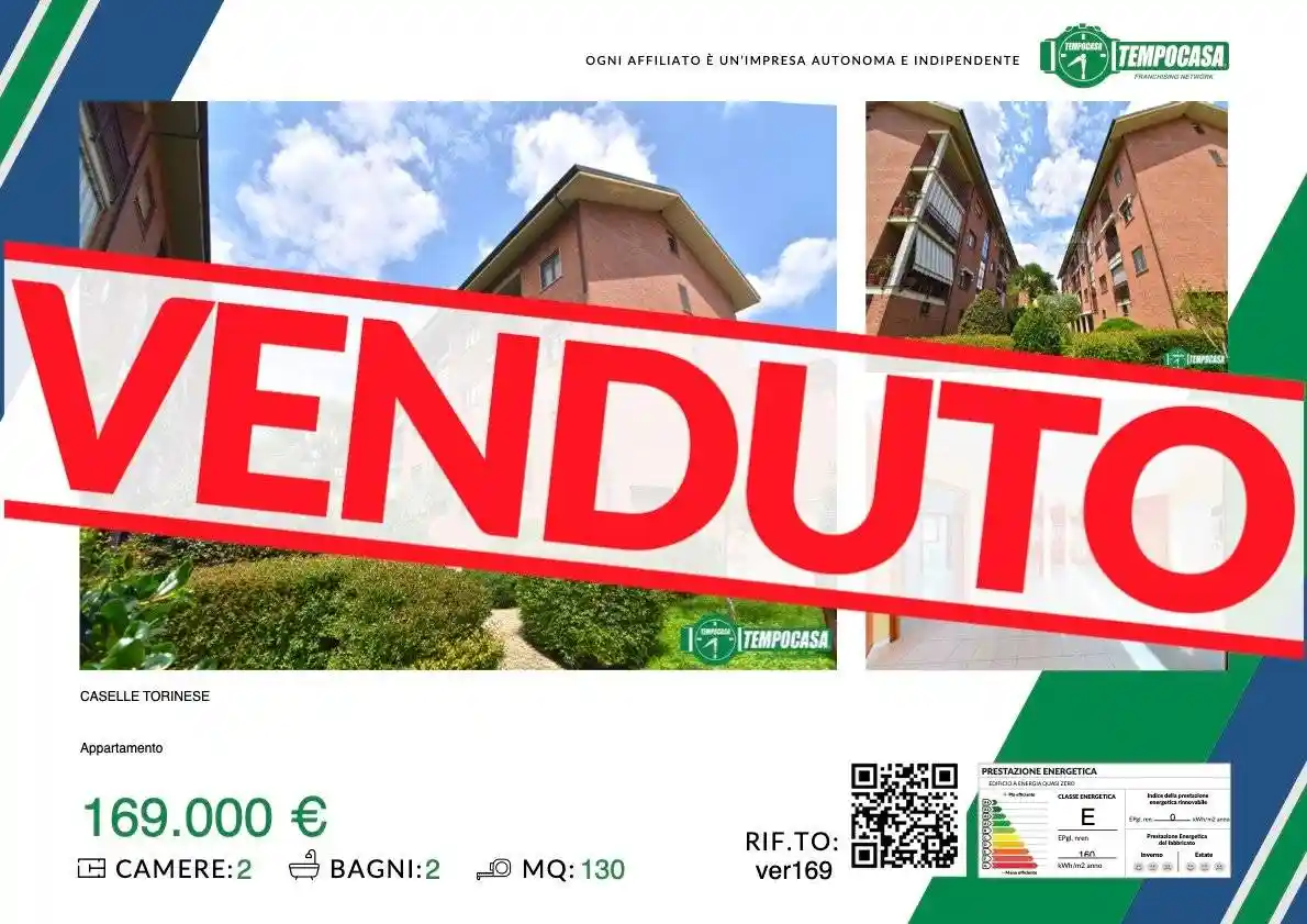Appartamento in vendita a Caselle Torinese