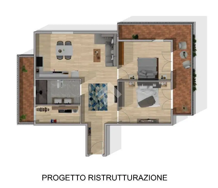 Trilocale via Arturo Martini 48, Centro, Albisola Superiore - foto 3