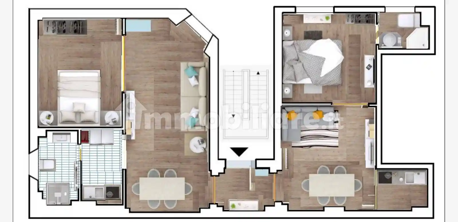 Quadrilocale via Lodovico Castelvetro 1, Sempione, Milano - foto 2