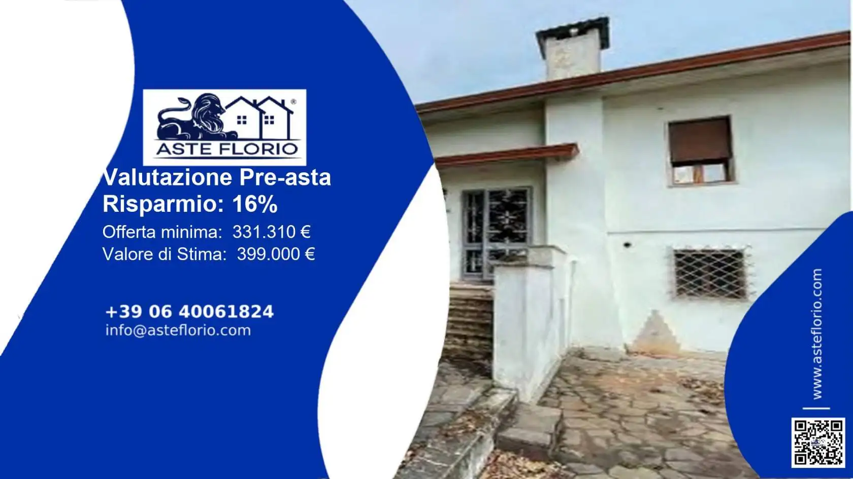 Villa in asta a Gazzo